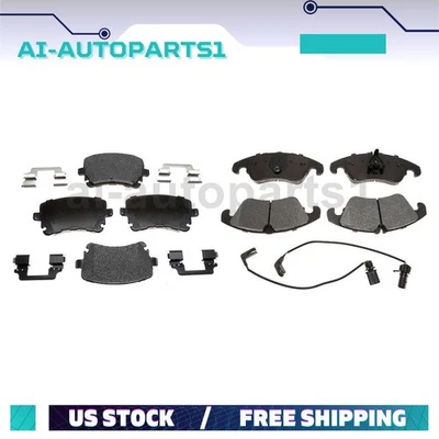 Kit pastillas freno delantero trasero audi a4 2009 2010 2011 2012 2013 2014 2015 2016 Foto 1 de 4