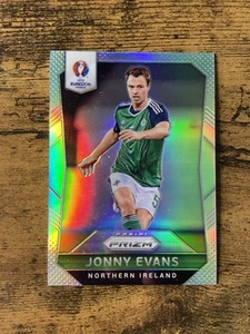 2016 Panini Prizm UEFA Euro Silver Prizm Jonny Evans #73 Northern Ireland - Picture 1 of 2
