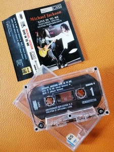 Michael Jackson [ Give In To Me Feat. Slash ] ORIGINAL CASSETTE THAILAND EDITION - Picture 1 of 2