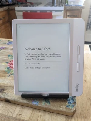 KOBO Libra H2O 8GB Branco Excelente Estado B+ Ereader - Imagem 1 de 4