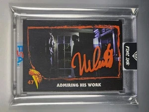 Nick Castle firmato Halloween Michael Myers 2024 stracci spaventosi INCHIOSTRO FINE 1/1 AUTO - Foto 1 di 1