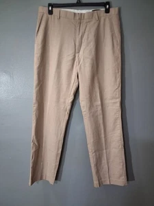Pantalone chino Banana Republic uomo 36x34 kaki marrone sartoriale vestibilità - Foto 1 di 7