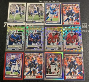 2025 Donruss James Cook Keon Coleman Dominators Bills Lot*12 - Picture 1 of 2