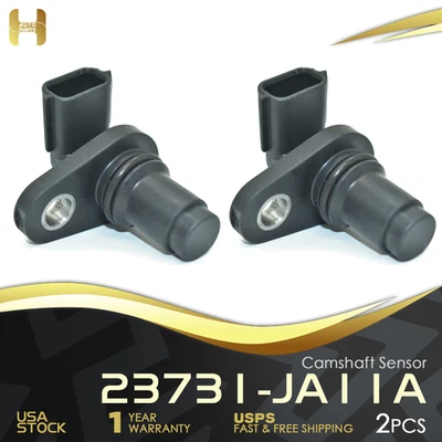2pcs Camshaft Position Sensor 23731JA11A For 08-12 Nissan Infiniti Q50 QX60 FX35 Foto 1 de 4
