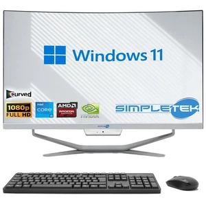 Tout en Un I5 8° Gen 24 " Courbe Victoire 11 RAM 8GB SSD 240 Go PC Editing Jeux - Photo 1/7
