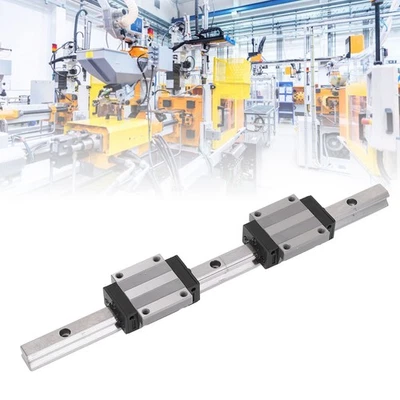 Linear Sliding Rail Linear Guide Rail CNC Kit 300MM Robust Rustproof With 2Pcs - Image 1 of 4