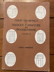 Shop Drawings of Shaker Furniture and Woodenware by Ejner Handberg Volume III - Picture 1 of 12