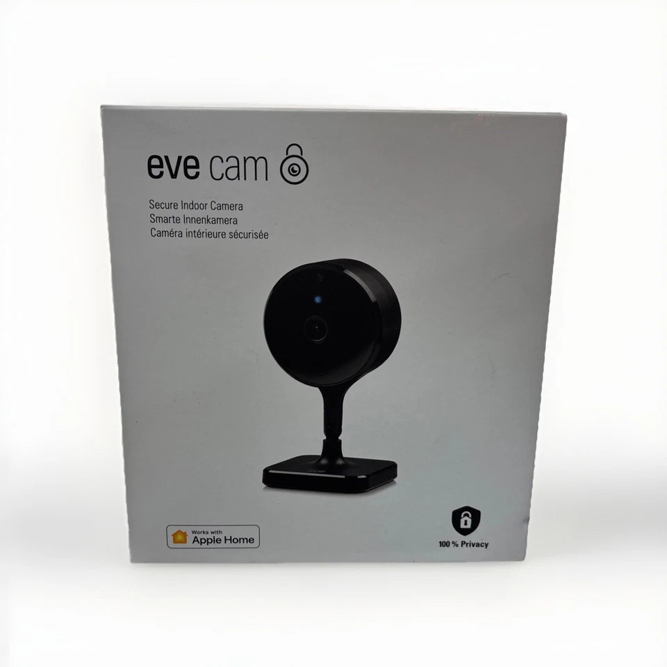 Eve Cam (Apple Home) – Smart Indoor Camera, 1080p Resolution, Motion Sensor - Image 1 of 1