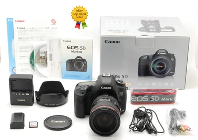 SH 178446 [почти как новый ++] Canon EOS 5D Mark III цифровой SLR камеры объектива набор Японии - Изображение 1 из 4