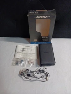 Auriculares con cable Bose IE2 3,5 mm Auriculares con estuche, accesorios y manual - Imagen 1 de 4