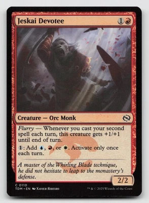 Jeskai Devotee C Tarkir: Dragonstorm 110 NM - Image 1 of 2