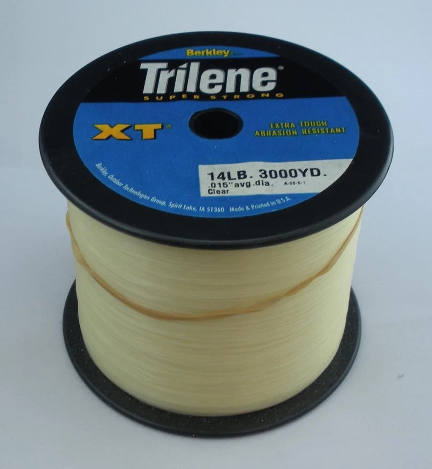 Berkley 1563573 XT3014-15 Trilene XT Mono Filo 3000Yd Colore Trasparente - Immagine 1 di 1