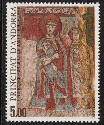 ANDORRA - FRANCÉS Scott 342 Como Nuevo NH (1985) Foto 1 de 2