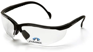 Pyramex SB1810R15 V2 Reader Safety Glasses Blk Frame w/Clr + 1.5 Lens (1 Pair) - Picture 1 of 1