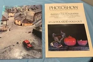 Vintage Photo Magazine Lot of 2 Photoshow #1 & 3 1980 Rare Collector's Set - Picture 1 of 11