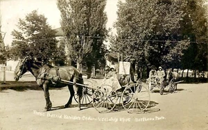 "HORRID HORRIBLES" CEDARVILLE CA, M.W.A. RPPC, MODOC VINTAGE POSTKARTE (SX 973) - Bild 1 von 2