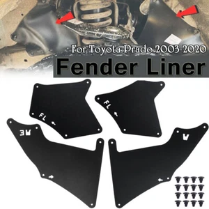 4pcs Inner Fender Guard Dust Shield Splash Seal For Toyota Land Cruiser Prado - Picture 1 of 6