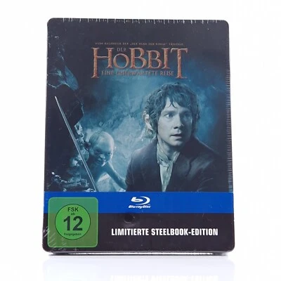 Blu Ray-Disc  Der Hobbit eine unerwartete Reise Limitierte Steelbook-Edition NEU - Bild 1 von 4