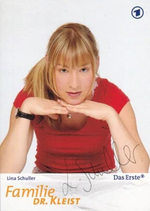 Lina SCHULLER - dt. Schauspielerin, Familie Dr. Kleist 2007-08, Original! - Bild 1 von 1