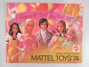 Mattel Toy CATALOG - Spring Introductions 1974 ~~ toys - Picture 1 of 7