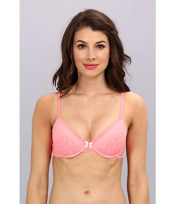 BETSEY JOHNSON WILD ABOUT YOU UNDERWIRE BRA PINK #724751 SIZE 32 C NEW! $38 - Image 1 of 4