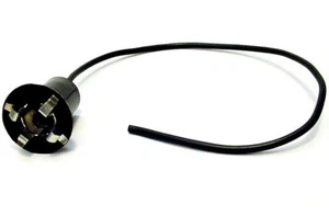 Interior Door License Plate Dash Courtesy Light Bulb Socket Pigtail Plug 5/8" - Picture 1 of 9