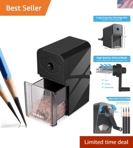 Professional Self-Feed Pencil Sharpener for 6-8.2mm Drawing & Sketching Pencils - Picture 1 of 10