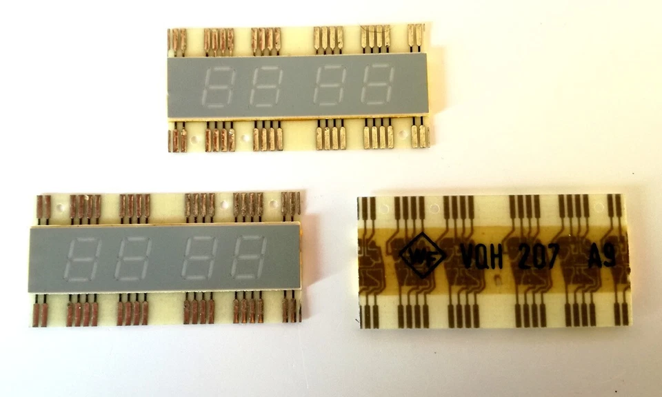 VQH207 RFT 7-segment LED Display Common Anode -- Rare (1 pcs) - Image 1 of 4