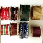 WIRED RIBBONS FOR CHRISTNAS, WEDDING WIDTH:1.5"-3", LENGTH:3yds-50yds VARIETY