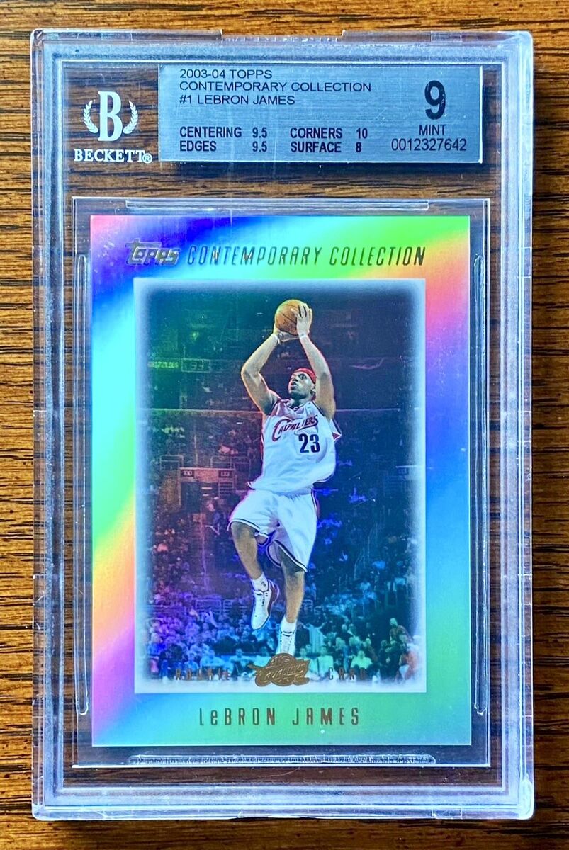 2003-04 Topps Contemporary Collection - LeBron James #1 for 2003-04 Topps Contemporary Collection - LeBron James #1 for