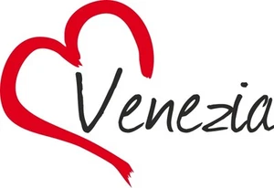 Auto Aufkleber " VENEZIA " Venedig Sticker Stadt Italien ca.9x13cm konturgeschn. - Bild 1 von 1