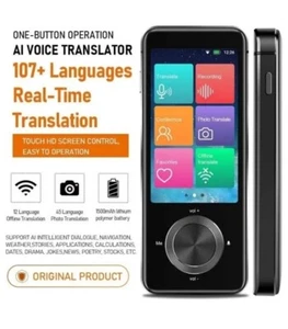 TRADUTTORE LINGUISTICO TRANSLATE VOCALE 107 LINGUE CON REGISTRAZIONE VOICE TOUCH - Afbeelding 1 van 13