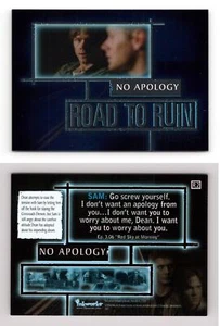 No Apology #R.2 Supernatural Connections 2008 Inkworks Road To Ruin Trading Card - Picture 1 of 1