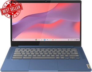 Chromebook Ideapad Slim 3 14M868, 14' HD, 128GB Emmc/4Gb RAM, Mediatek Kompanio - Picture 1 of 12