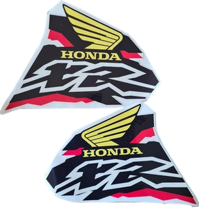 Tank decals graphics Xr80, XR80R XR 80 1998 Red Black Graphics, thick glossy - Bild 1 von 2