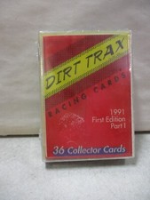1991 Dirt Trax Racing Cards Set Part I lot 2