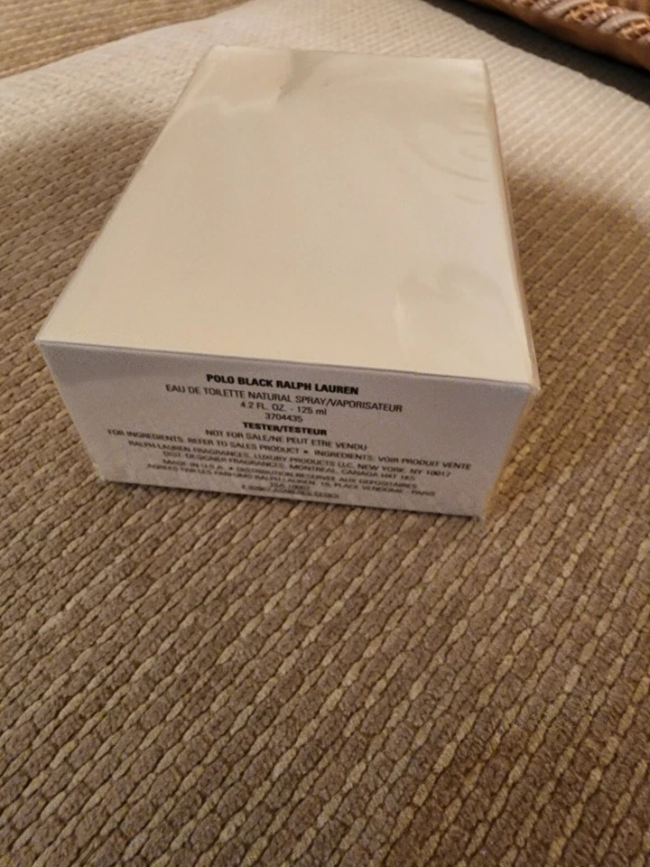 Polo Black Ralph Lauren Eau De Toilette Spray for Men 4.2 oz 125 ml Cologne - Image 1 of 1