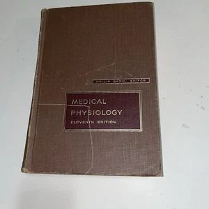 Medical Physiology, Philip Bard, 1961 EleventhEdition Hardcover Vintage Textbook - Picture 1 of 7