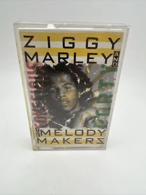 Ziggy Marley and the Melody Makers Conscious Party Cassette Tape 1988 Reggae CS4 — 第 1/4 张图片