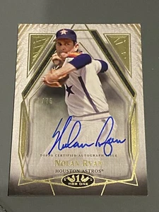 2022 TOPPS TIER ONE NOLAN RYAN AUTO 7/75 HOUSTON ASTROS - Picture 1 of 2
