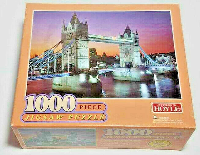 Hoyle "London Bridge" 1,000 pieces Jigsaw Puzzle  2003 Sealed  - Image 1 of 1