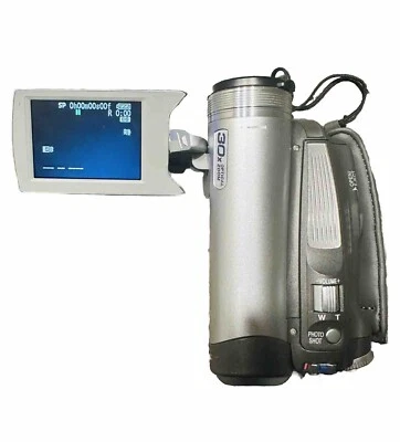 PANASONIC PV-GS29 MiniDV 30x Optical Zoom Camcorder Video Camera Battery+Charger - Image 1 of 4