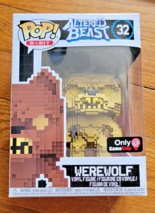 Funko Pop! Hombre lobo bestia alterada de 8 bits #32 exclusivo de GameStop - Imagen 1 de 5