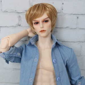 New clothes wig Hair Shoes Men business shirt For 1/4 BJD Doll Iple Fid Arvid A - Picture 1 of 8