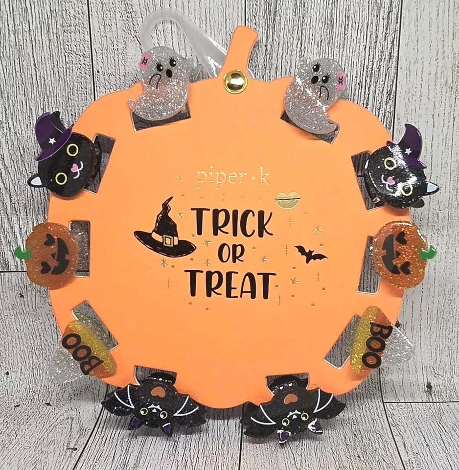 Piper K Halloween Hair Clips, New Set Of 10 Mini Hair Clips - Image 1 of 1