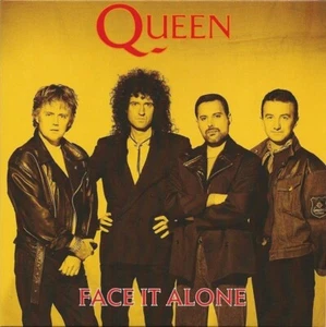 QUEEN - FACE IT ALONE - MINT AND SEALED 2022 7" 45rpm RECORD w/ PICTURE SLEEVE - Picture 1 of 4