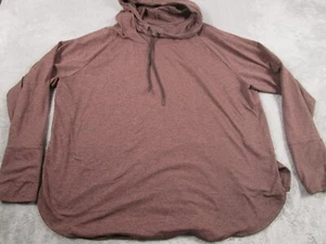 Athleta Sweater Womens 2X Red Uptempo Hoodie Sweatshirt Activewear - Picture 1 of 9