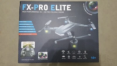 FX Pro Elite Drone Quadcopter RC Remote Control Bundle Toy Game Gadget HD Camera - Image 1 of 4