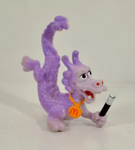 RARE 1988 Purple Dragon 3" Action Figure McDonald's EUROPE Chinese New Year - Picture 1 of 2