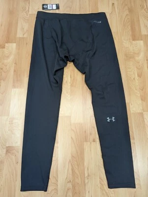 Under Armour 13432470012X ColdGear 2.0 Mens 2XL Black Baselayer Leggings Pants - Image 1 of 4